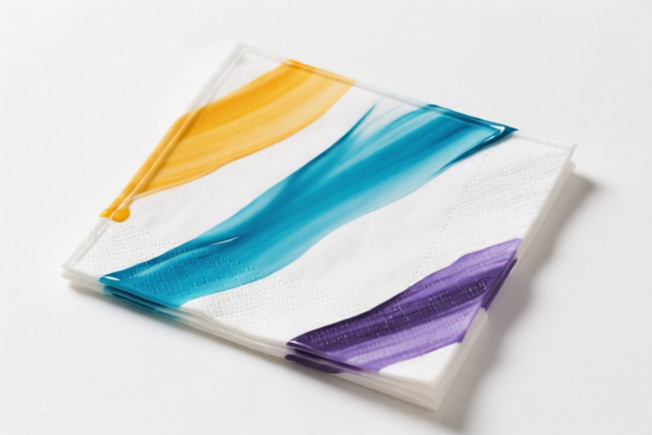 Acrylic napkin