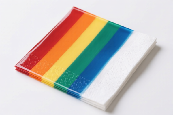 Acrylic napkin