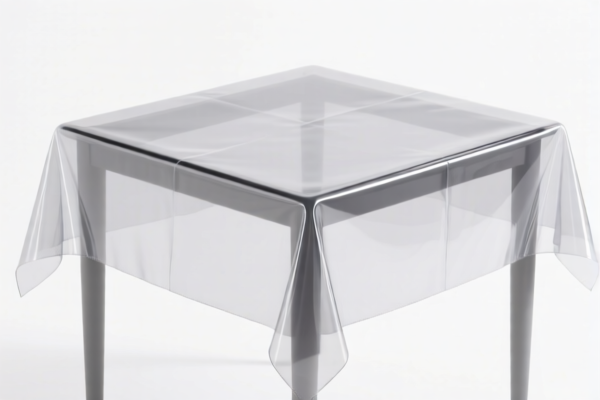 Acrylic tablecloth
