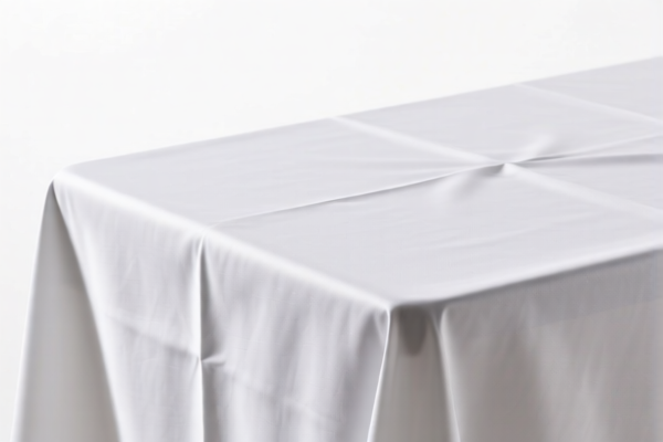 Polyester tablecloth