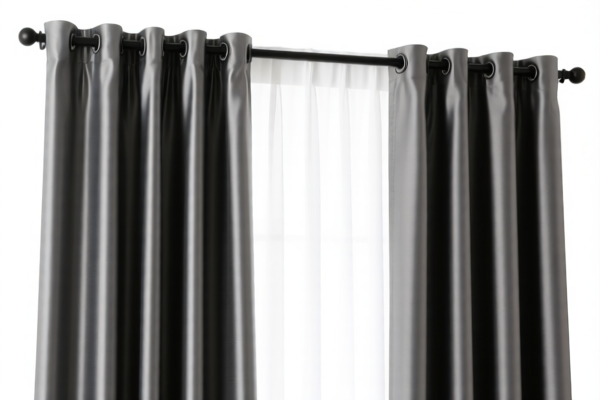 Polyester blackout curtains