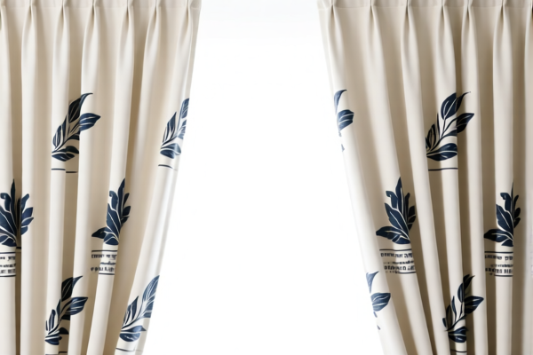 Printed curtains