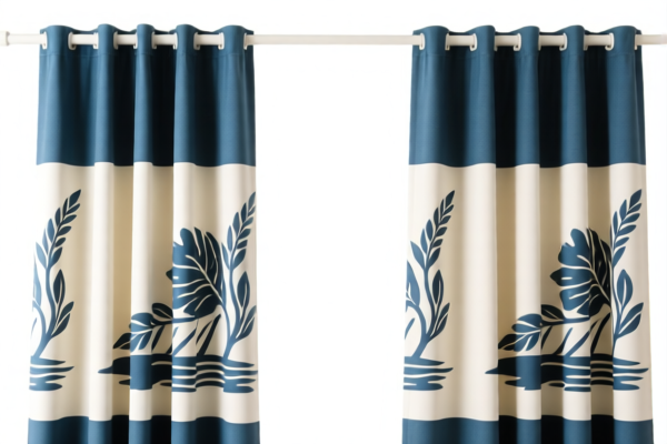 Printed curtains
