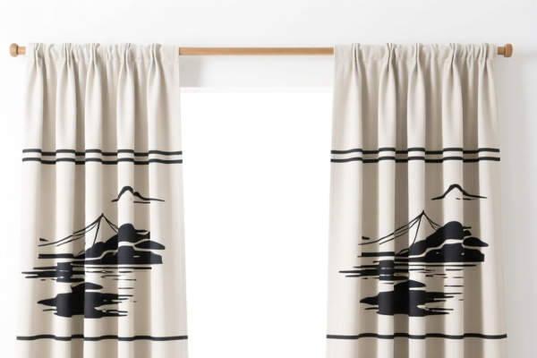Printed curtains