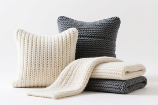 Fine Animal Hair Knitted Home Textiles