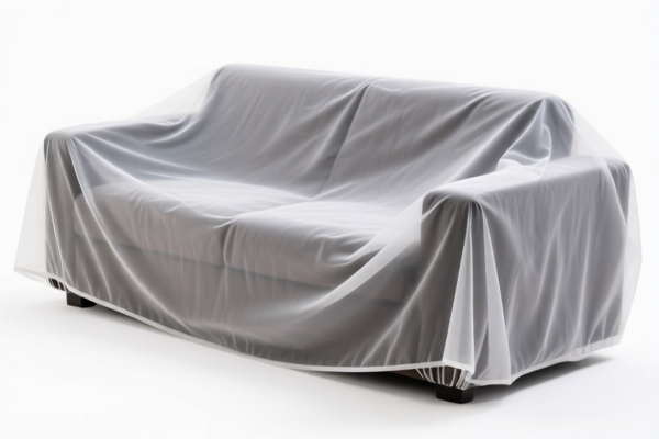 Synthetic fiber furniture dust covers