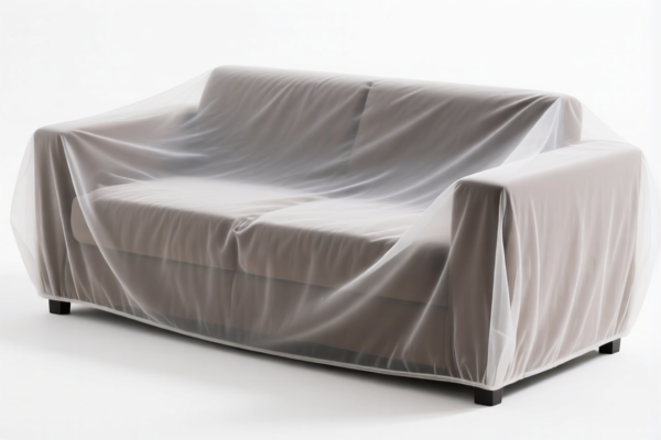 Synthetic fiber furniture dust covers