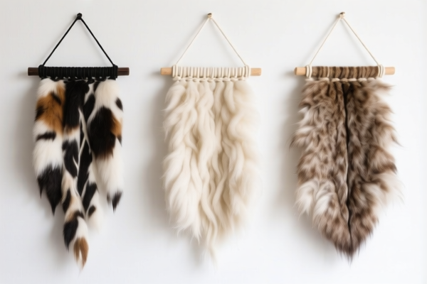 Other wall hangings of fine animal hair