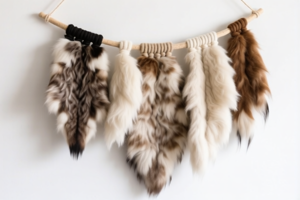 Wall hangings of wool or fine animal hair