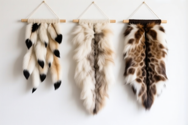 Wall hangings of wool or fine animal hair