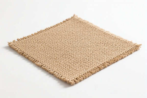Jute floor mat