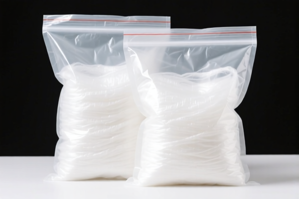 Synthetic Fiber White Packing Bags
