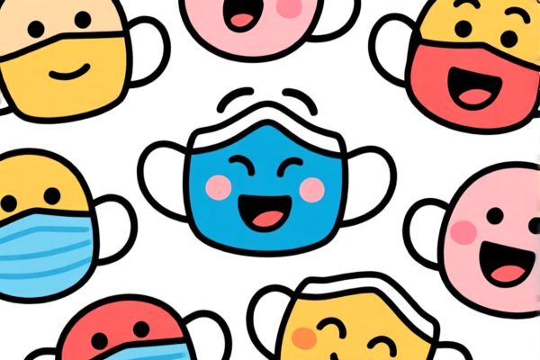 Cartoon Face Masks