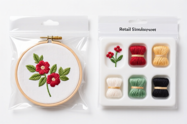 Retail Packaged Embroidery Sets