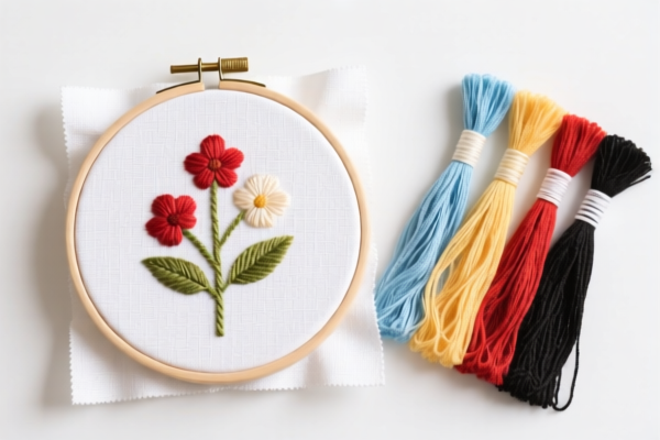 Embroidery Material Kit