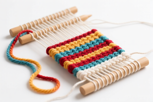 Retail Packaged Rug Weaving Material Kit