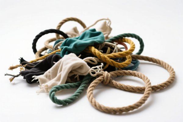 Used Textile Waste Ropes and Cords