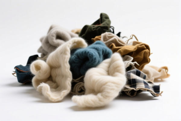 Used Wool Textile Waste