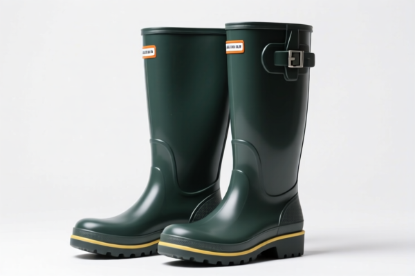Rubber Plastic Waterproof Long Boots
