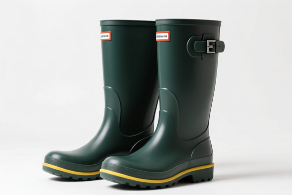 Rubber Plastic Waterproof Long Boots