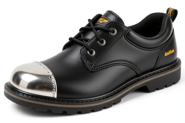 Rubber_Plastic Ankle Safety Shoes with Metal Toe Cap