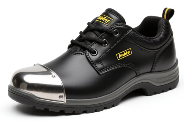 Rubber_Plastic Ankle Safety Shoes with Metal Toe Cap