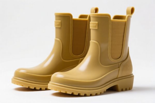 Rubber_Plastic Ankle Boots (Unisex)