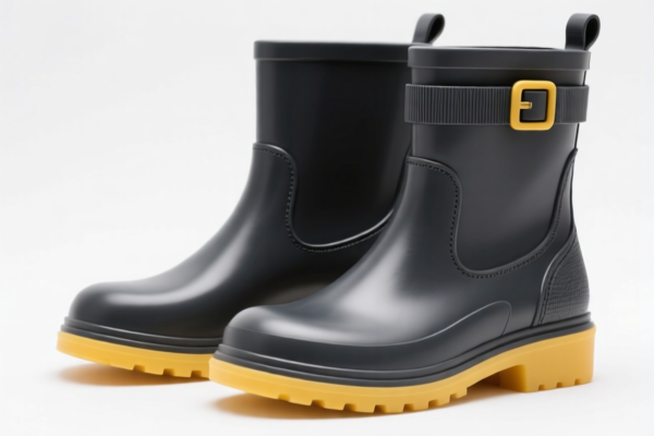 Rubber_Plastic Ankle Boots (Unisex)