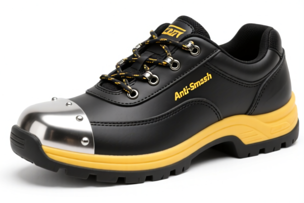 Rubber_Plastic Outer Sole Metal Toe Cap Anti