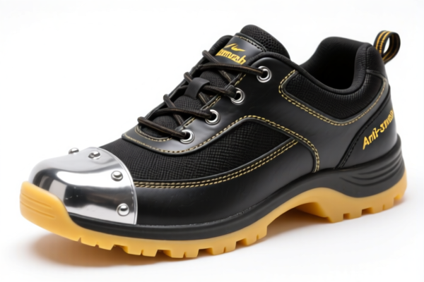 Rubber_Plastic Outer Sole Metal Toe Cap Anti