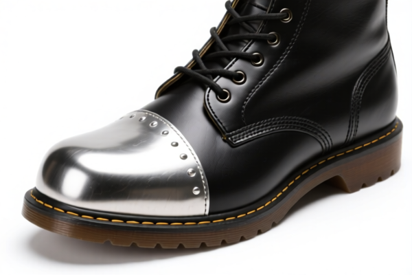 Other footwear with rubber or plastics outer soles and uppers incorporating a protective metal toe