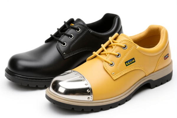 Rubber and Plastic Safety Shoes with Metal Toe