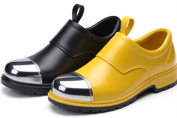 Rubber and Plastic Safety Shoes with Metal Toe