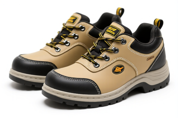Rubber or plastics safety shoes for construction sites