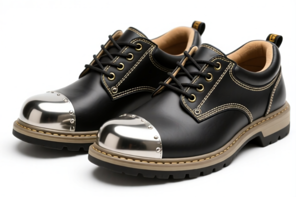 Rubber or plastics safety shoes with metal toe