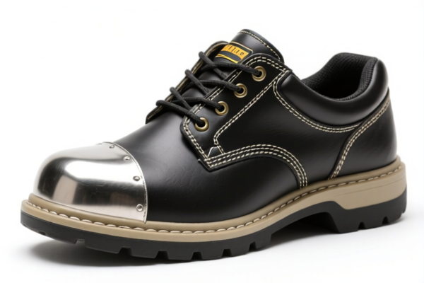 Rubber or plastics safety shoes with metal toe