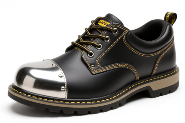Rubber or plastics safety shoes with metal toe