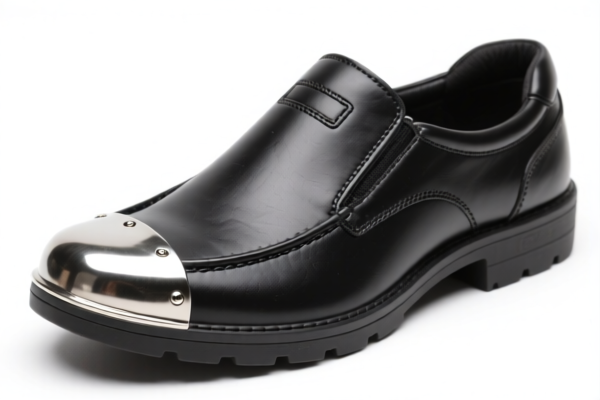 Rubber_Plastic Outdoor Shoes with Metal Toe Cap