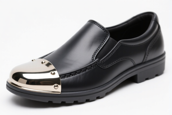 Rubber_Plastic Outdoor Shoes with Metal Toe Cap