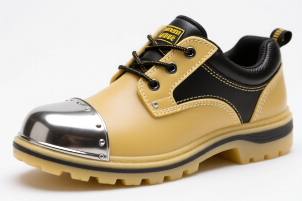 Rubber_Plastic Safety Shoes with Metal Toe Cap