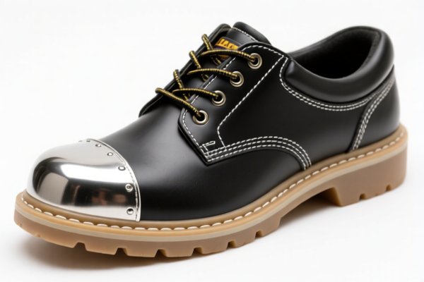 Rubber_Plastic Safety Shoes with Metal Toe Cap