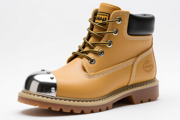 Rubber_Plastic Outdoor Work Boots with Metal Steel Toe