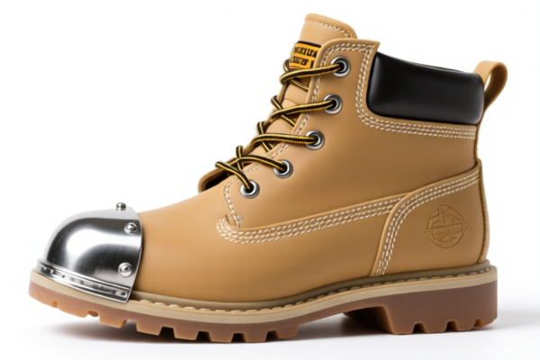 Rubber_Plastic Outdoor Work Boots with Metal Steel Toe