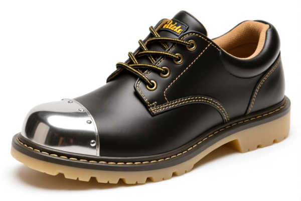 Rubber_Plastic Safety Shoes with Metal Steel Toe