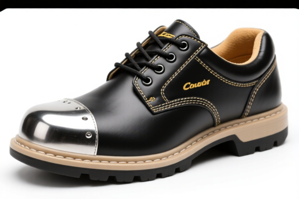 Rubber_Plastic Safety Shoes with Metal Steel Toe