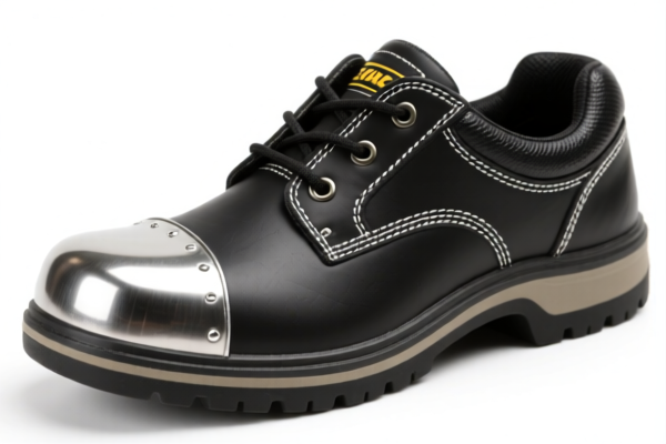Rubber_Plastic Safety Shoes with Metal Steel Toe