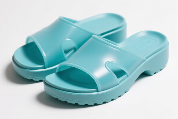 Plastic Platform Sandals