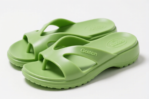 Plastic Platform Sandals