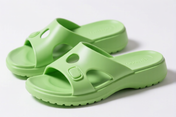 Plastic Platform Sandals