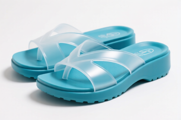 Plastic Platform Sandals